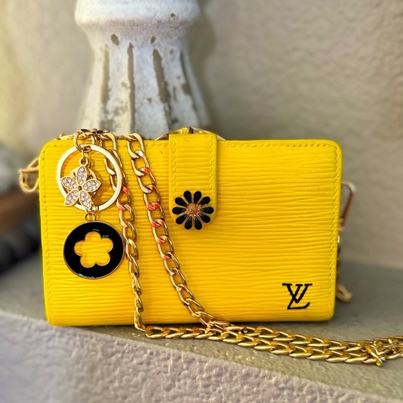 Louis Vuitton Handbags - Louis Vuitton Epi Porte Monnaie Billets  Leather Bifold Wallet converted